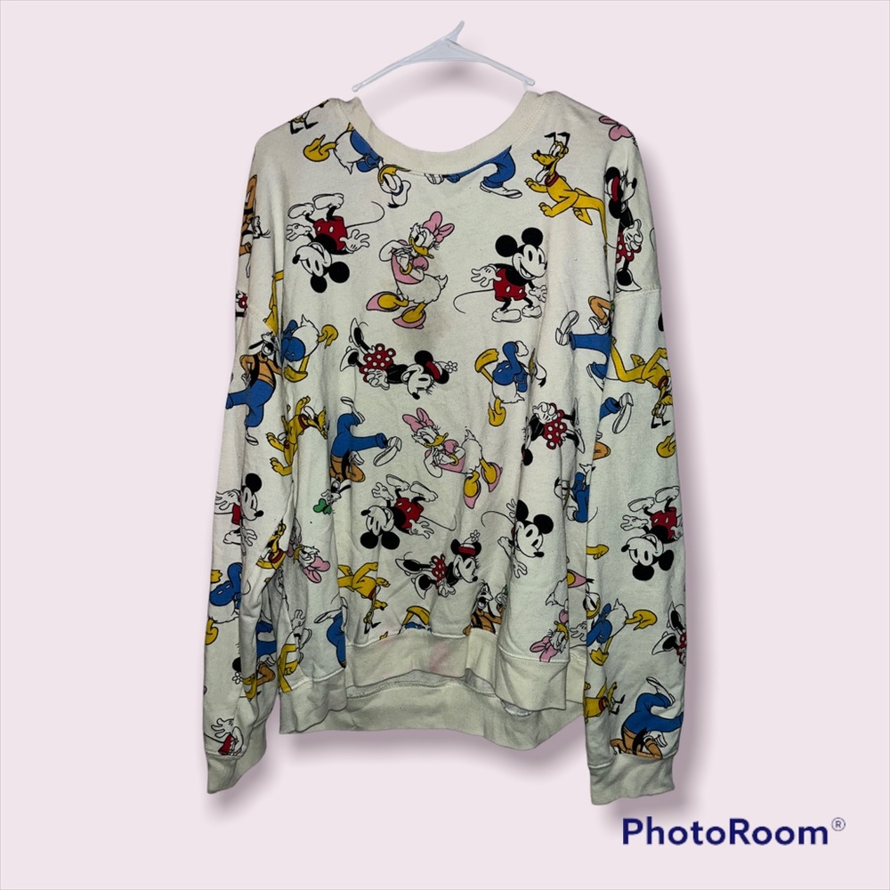 Disney character shirt womens long sleeve